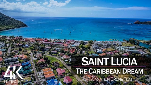【4K】| SAINT LUCIA from Above 2021 | Cinematic Wolf Aerial™ Drone Film