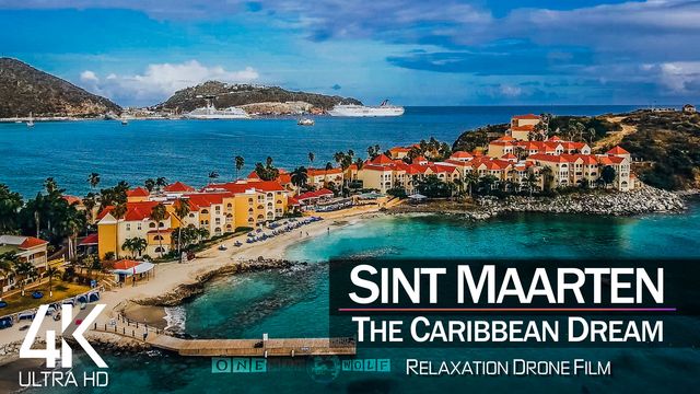 【4K】| SINT MAARTEN from Above 2021 | Cinematic Wolf Aerial™ Drone Film