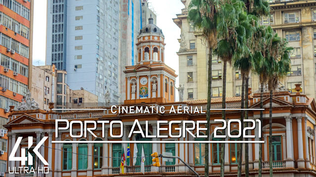 【4K】Porto Alegre from Above | BRAZIL 2021 | Cinematic Wolf Aerial™ Drone Film