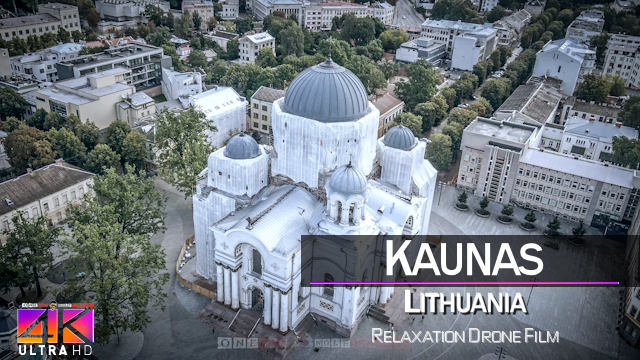 【4K】Kaunas from Above | LITHUANIA 2021 | Cinematic Wolf Aerial™ Drone Film