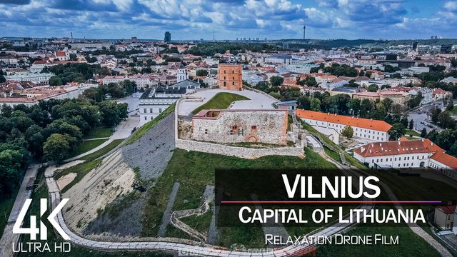 【4K】Vilnius from Above | Capital of LITHUANIA 2021 | Cinematic Wolf Aerial™ Drone Film