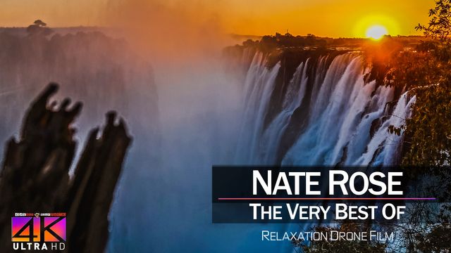 【4K】DRONE MUSIC TV VIDEO: | «The Best Tracks of NATE ROSE» |