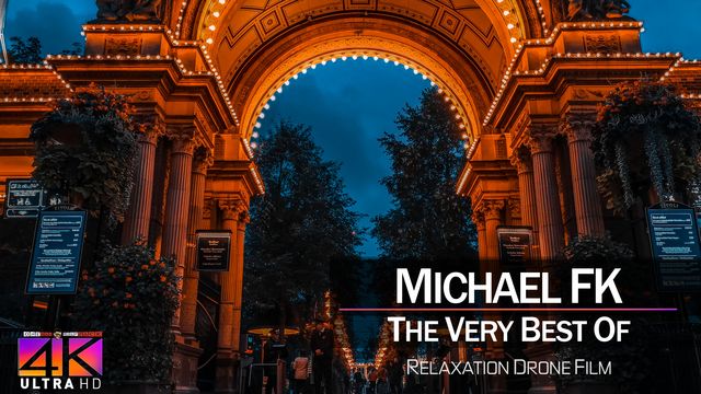 【4K】DRONE MUSIC TV VIDEO: | «The Best Tracks of MICHAEL FK» |