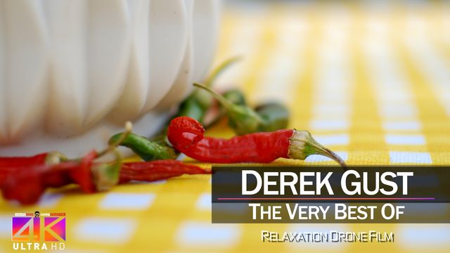 【4K】DRONE MUSIC TV VIDEO: | «The Best Tracks of DEREK GUST» |