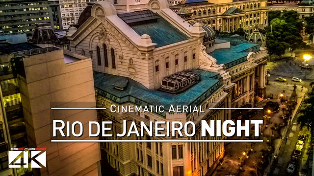 【4K】Drone Footage | Rio de Janeiro BY NIGHT 2019 ..:: Cidade Maravilhosa do Brasil