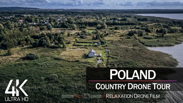【4K】¾ HOUR DRONE FILM: «The Nature of Poland» | Ultra HD | Chillout (for 2160p Ambient UHD TV)
