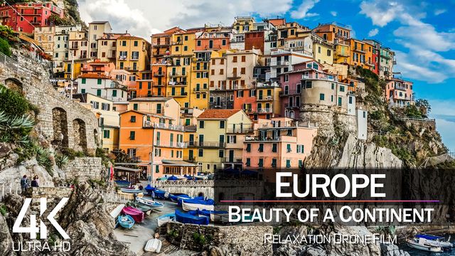 【4K】EUROPE as you have never seen before 2021 | 30 COUNTRIES | Cinematic Aerial | Drone Film™