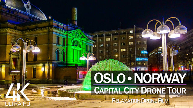 【4K】Oslo from Above | Capital City of NORWAY 2021 | Cinematic Wolf Aerial™ Drone Film