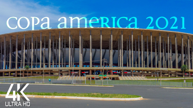 【4K】Copa America 2021 - 10 Possible Stadiums | BRAZIL 2021 | Cinematic Wolf Aerial™ Drone Film