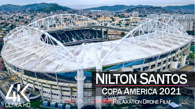 【4K】Estadio Nilton Santos from Above | COPA AMERICA 2021 Brazil | Cinematic Wolf™ Drone Film