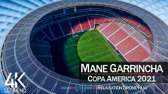 【4K】Estadio Mane Garrincha from Above | COPA AMERICA 2021 Brazil | Cinematic Wolf™ Drone Film