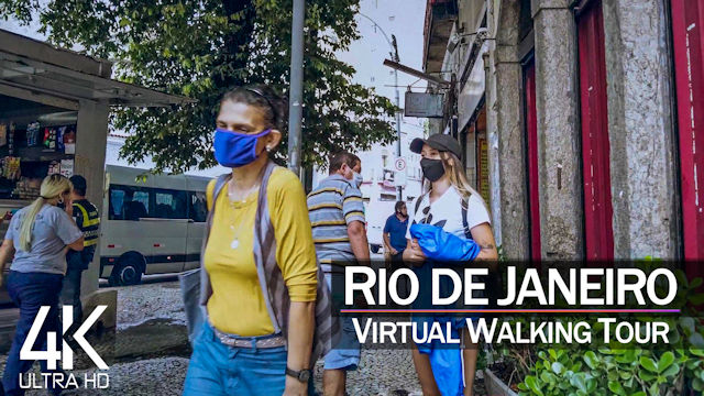 【4K】VIRTUAL WALKING TOUR: «Rio de Janeiro - Brazil 2021» | Binaural Sounds 2021-04-29 UltraHD
