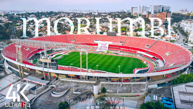 【4K】Estadio do Morumbi from Above | BRAZIL 2021 | São Paulo FC | Cinematic Wolf Drone™ Film
